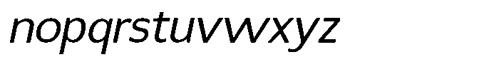 Dafe Ranst Light Italic Font LOWERCASE