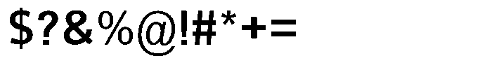 Dafe Ranst Medium Font OTHER CHARS