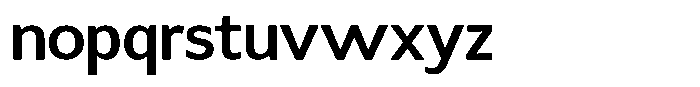 Dafe Ranst Medium Font LOWERCASE
