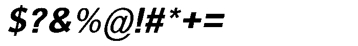Dafe Ranst Semi Bold Italic Font OTHER CHARS