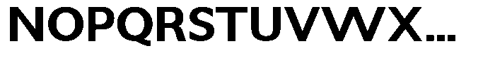 Dafe Ranst Semi Bold Font UPPERCASE