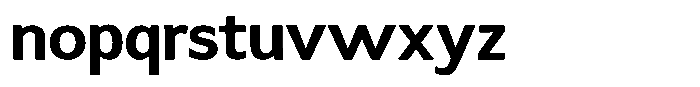 Dafe Ranst Semi Bold Font LOWERCASE