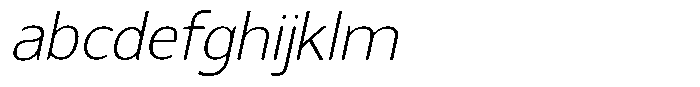 Dafe Ranst Thin Italic FONT