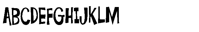 Dagnabbit Cond Font UPPERCASE