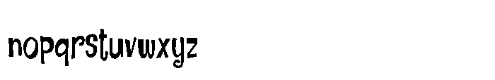 Dagnabbit Cond Font LOWERCASE