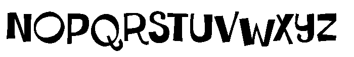 Dagnabbit Regular Font UPPERCASE