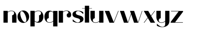 Daguin Font LOWERCASE