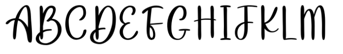 Dahayu Font UPPERCASE