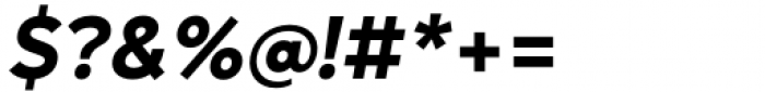 Daikon Bold Italic Font OTHER CHARS