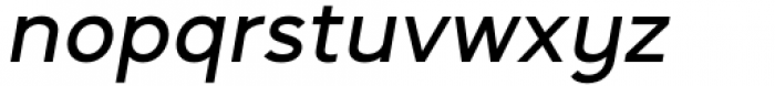 Daikon Medium Italic Font LOWERCASE