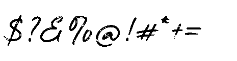 Daily Montana Font OTHER CHARS