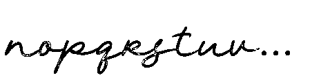 Daily Montana Font LOWERCASE