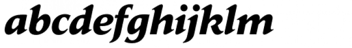 Daily News Pro Bold Italic Font LOWERCASE