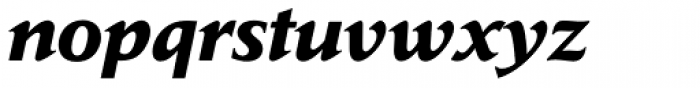 Daily News Pro Bold Italic Font LOWERCASE