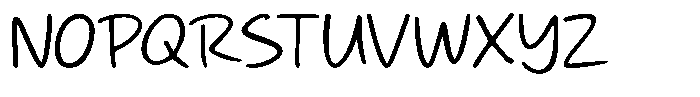 Daily Sunny Font UPPERCASE