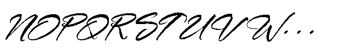 Daily Vintage Italic Font UPPERCASE