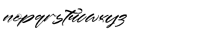 Daily Vintage Italic Font LOWERCASE