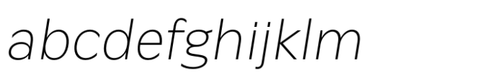 Daimito Thin Slanted FONT