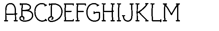 Dainty Hearts Font UPPERCASE