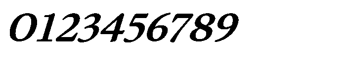 Daisler Bold Italic Font OTHER CHARS