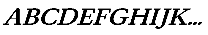 Daisler Bold Italic Font UPPERCASE