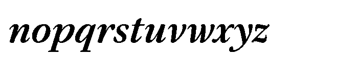 Daisler Bold Italic Font LOWERCASE
