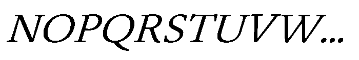Daisler Italic Font UPPERCASE