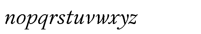 Daisler Italic Font LOWERCASE