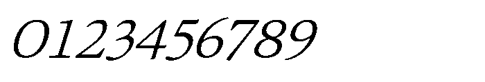 Daisler Light Italic Font OTHER CHARS