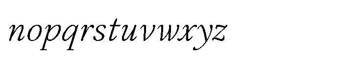 Daisler Light Italic Font LOWERCASE