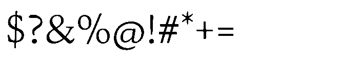 Daisler Light Font OTHER CHARS