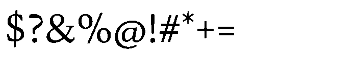 Daisler Variable Regular Font OTHER CHARS