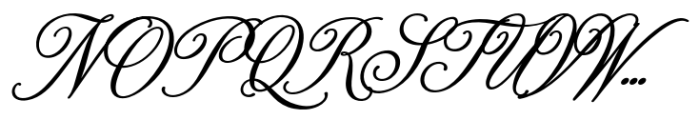 Daisybud Script Bold Italic Font UPPERCASE