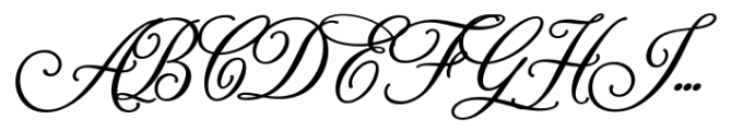 Daisybud Script Bold Font UPPERCASE