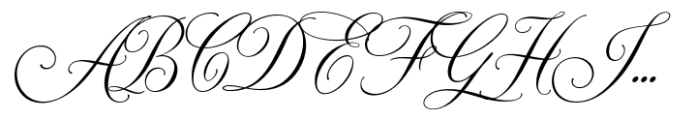 Daisybud Script Regular Font UPPERCASE