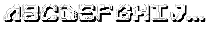Daisyogre Mecha Shadow FONT