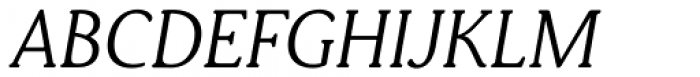 Daito Extended Light Italic Font UPPERCASE