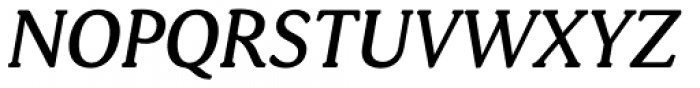 Daito Extended Medium Italic Font UPPERCASE