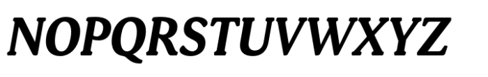 Daito Normal Extra Bold Italic Font UPPERCASE