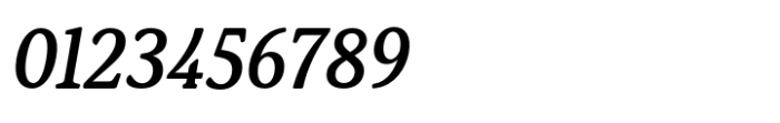 Daito Normal Medium Italic Font OTHER CHARS