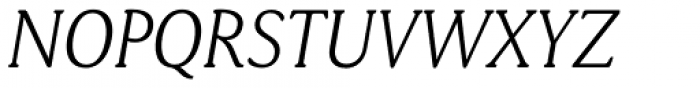 Daito Normal Thin Italic Font UPPERCASE