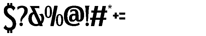 Daksine Regular Font OTHER CHARS