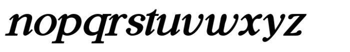 Daleant Bold Italic Font LOWERCASE