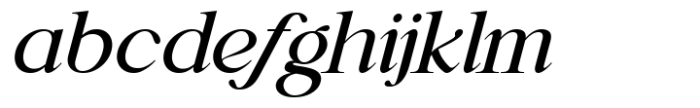 Daleant Italic Font LOWERCASE