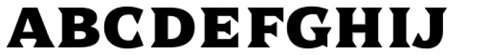 Dallas Print Shop Serif Bold Font LOWERCASE