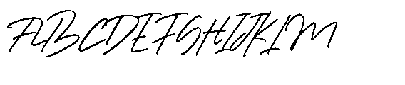 Dallond Coast Font UPPERCASE