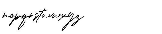 Dallond Coast Font LOWERCASE