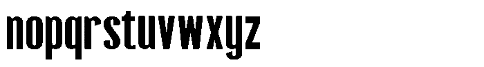 Dalnarow Font LOWERCASE