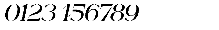 Dalnite Italic Font OTHER CHARS