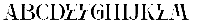 Dalnite Regular Font UPPERCASE